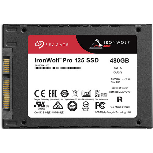 SSD Seagate IronWolf Pro 125 480GB ZA480NX1A001 2.5 inch SATA III 545/500