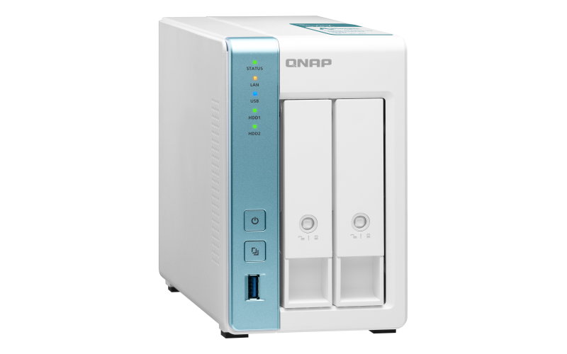 QNAP TS-231K 2 Bay, Thiết Bị Lưu Trữ NAS QNAP TS-231K Chính Hãng