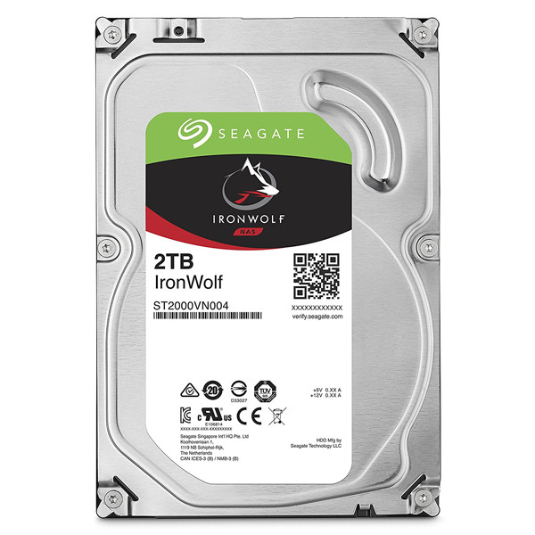 HDD Seagate IronWolf 2TB ST2000VN004 3.5 inch SATA III 64MB Cache 5900RPM