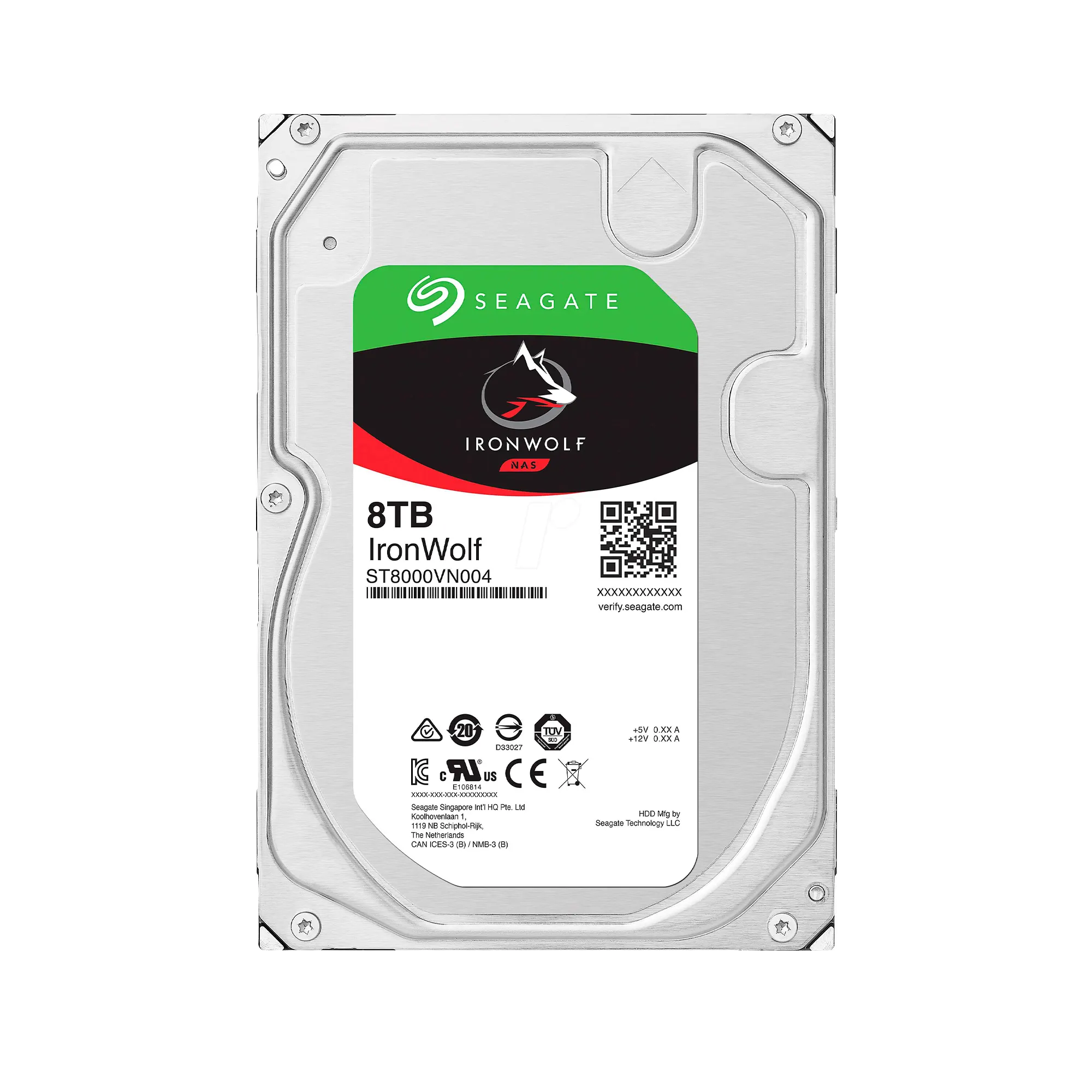 HDD Seagate IronWolf 8TB ST8000VN004 3.5 inch SATA III 256MB Cache 7200RPM