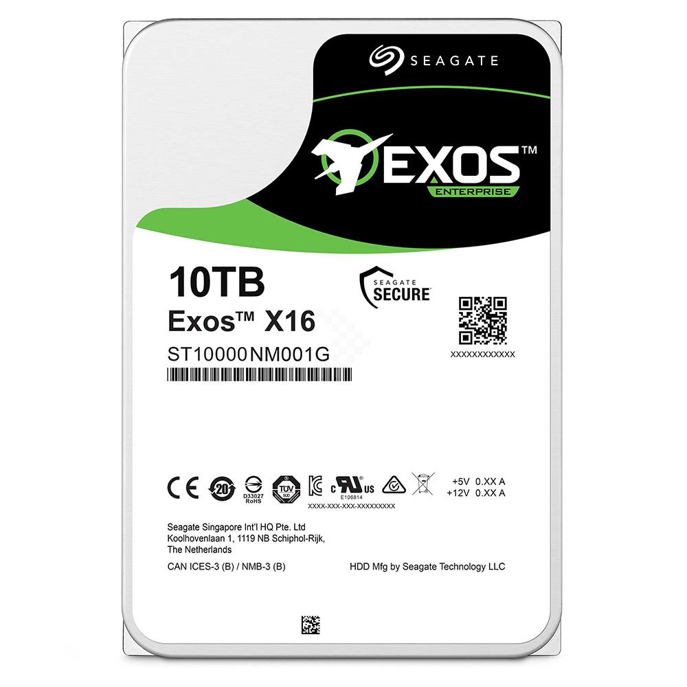 HDD Seagate Exos X16 10TB ST10000NM001G Enterprise 3.5 inch SATA III 256MB Cache 7200RPM