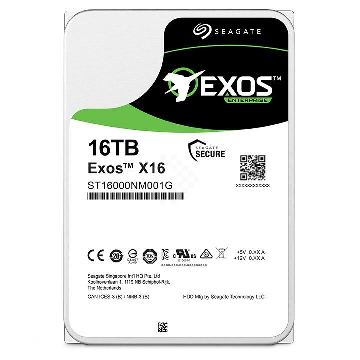 HDD Seagate Exos X16 16TB ST16000NM001G Enterprise 3.5 inch SATA III 256MB Cache 7200RPM