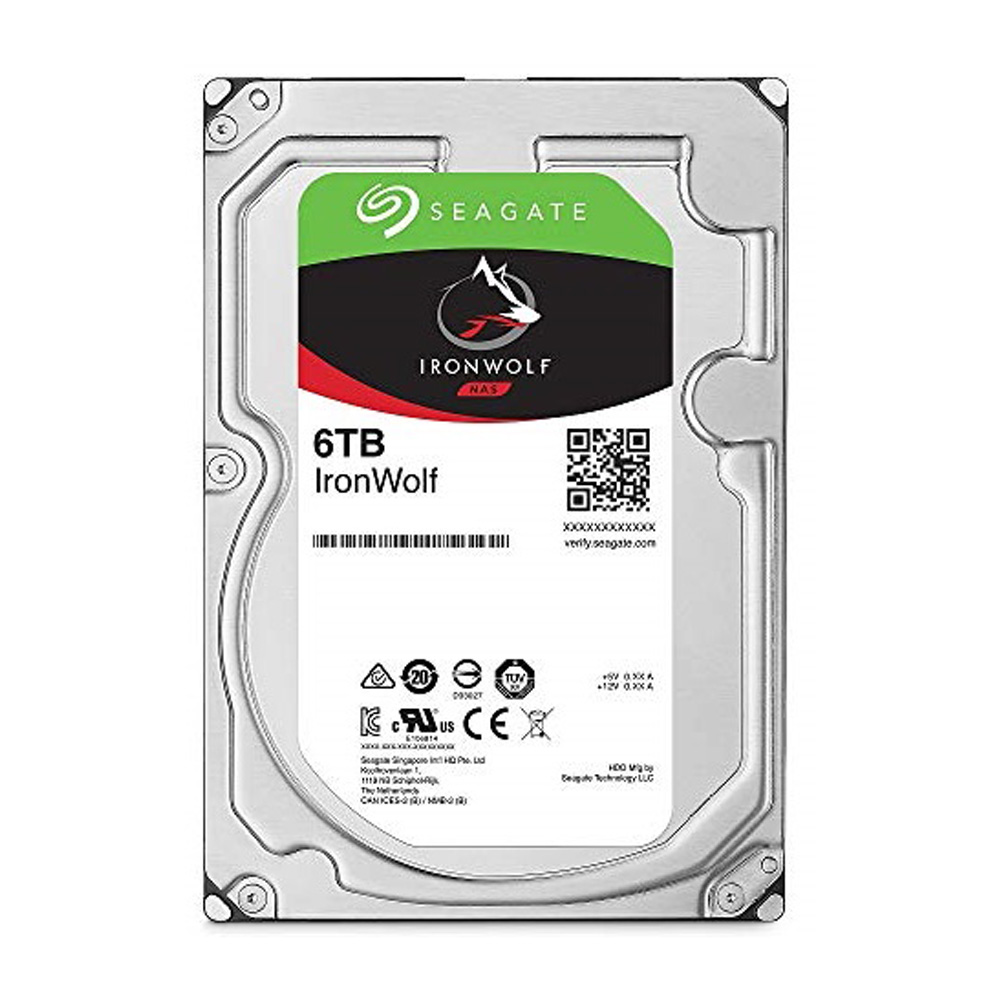 HDD Seagate IronWolf 6TB ST6000VN001 3.5 inch SATA III 256MB Cache 5400RPM